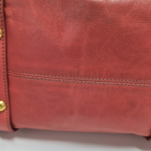 Vitello Calfskin Red