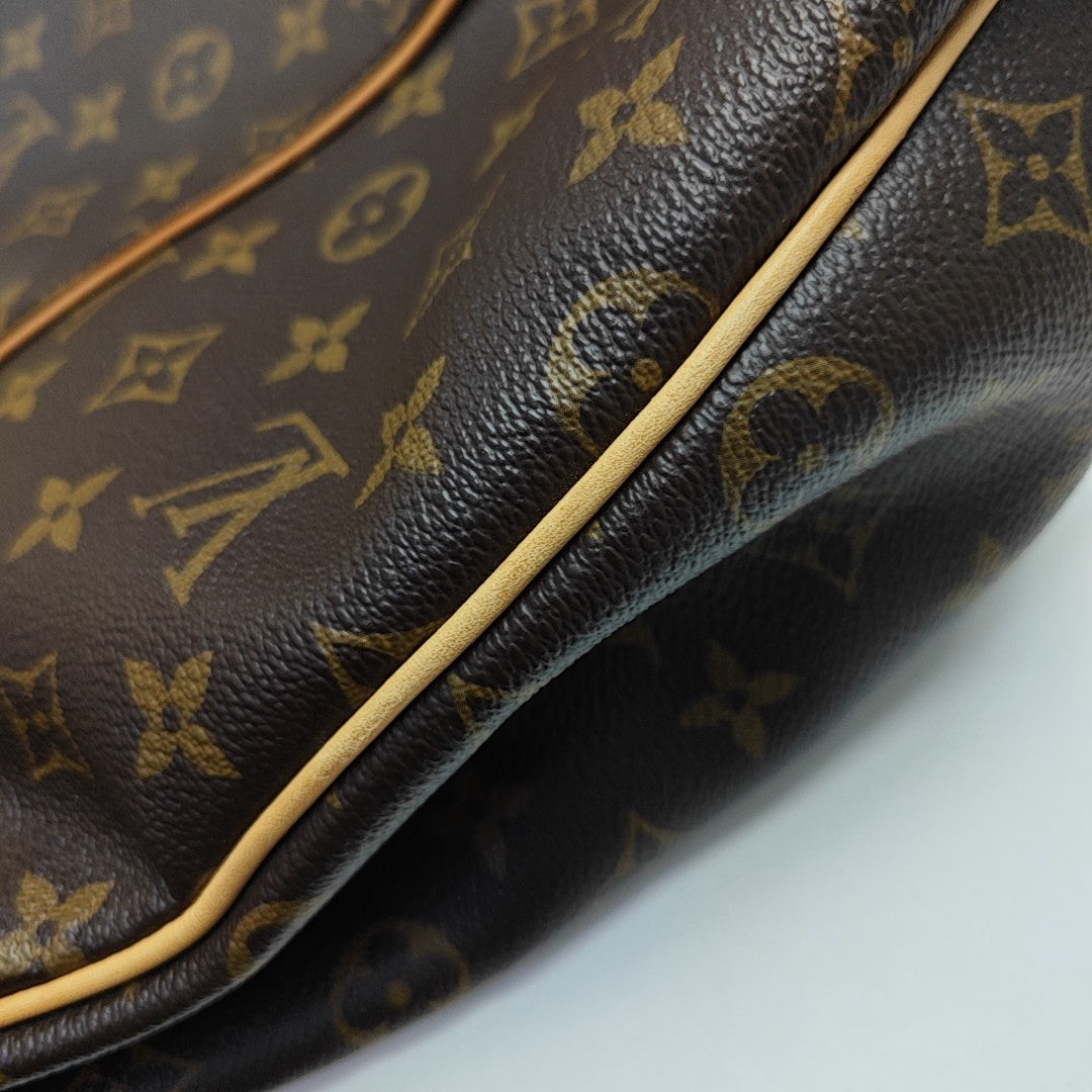 GALLIERA GM Monogram Coated Canvas Brown