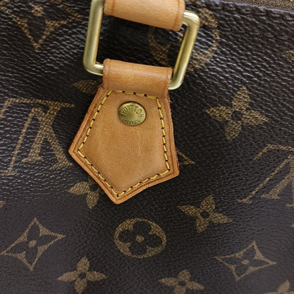 SPEEDY 25 Monogram Coated Canvas Brown
