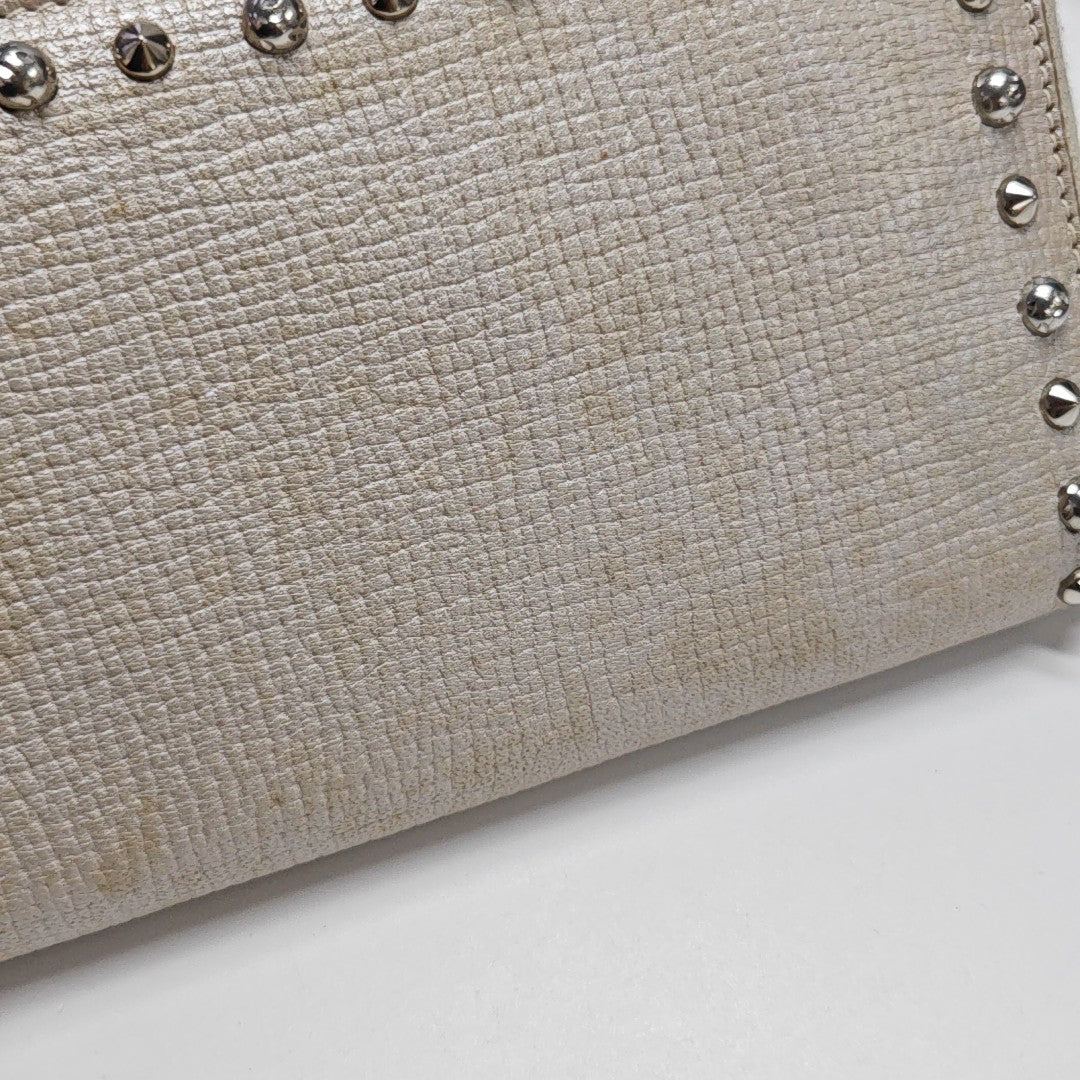 Calfskin Wallet Beige