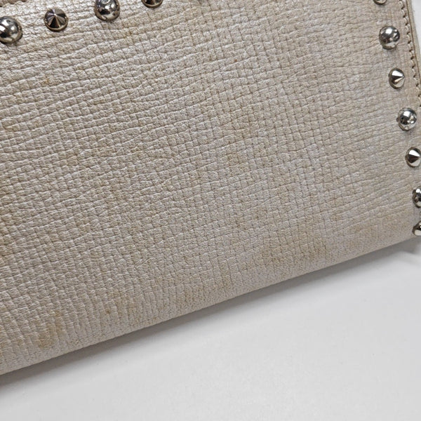 Calfskin Wallet Beige