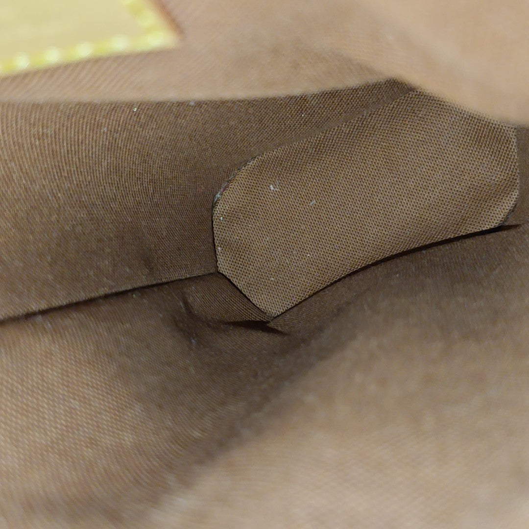 FOLD ME Monogram Coated Canvas Brown