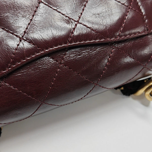 Quilted Calfskin Red