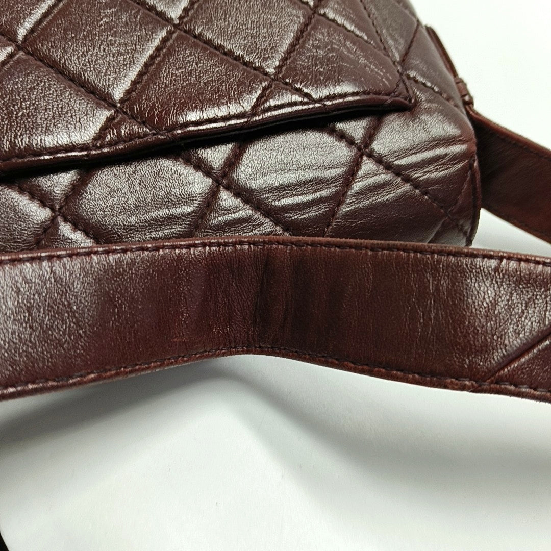 Quilted Lambskin Red