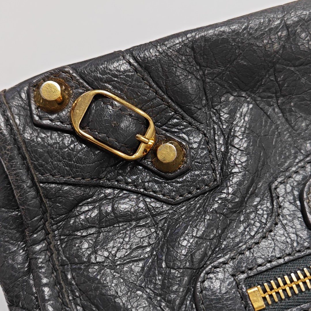 Classic City Mini Lambskin Gray
