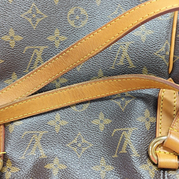 TOTALLY PM Monogram Coated Canvas Brown