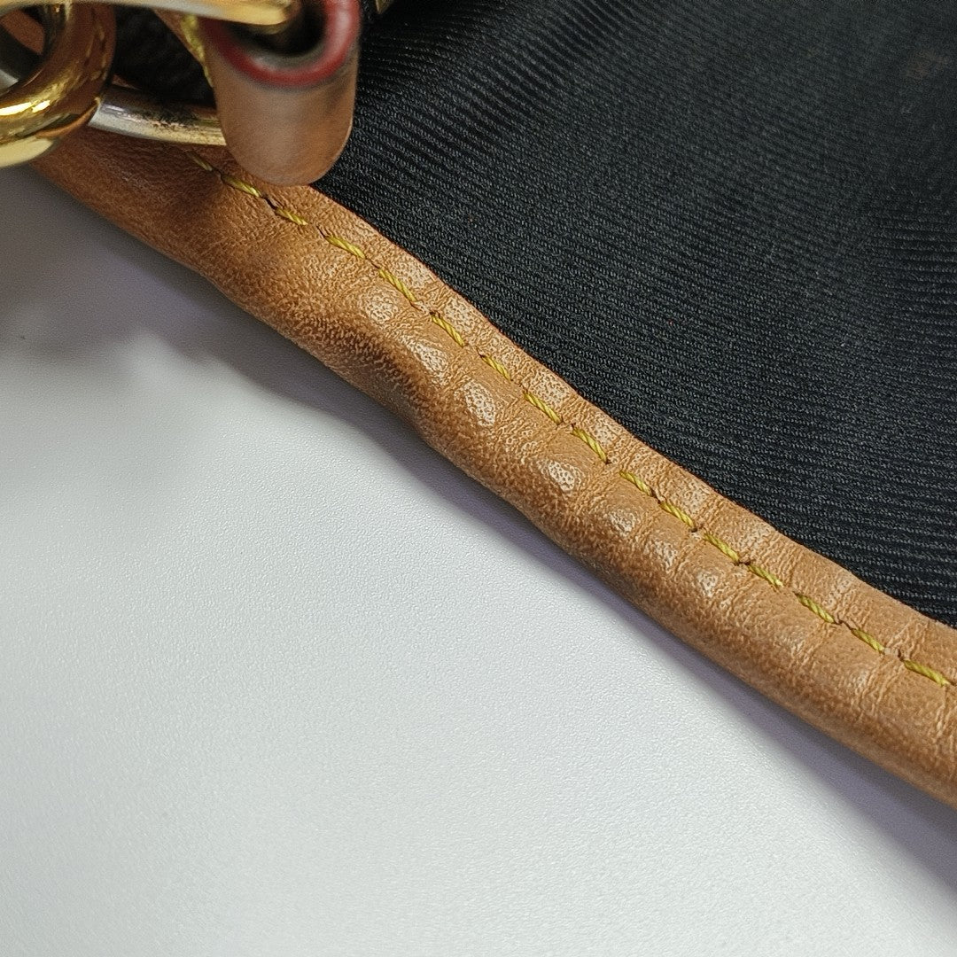 DIANE Monogram Coated Canvas Brown