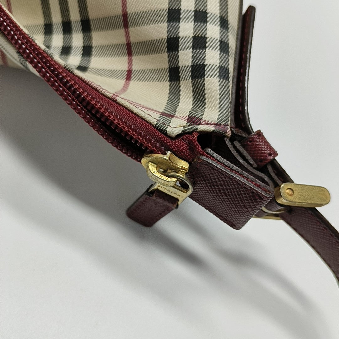 Canvas Top Handle Bag Small Beige