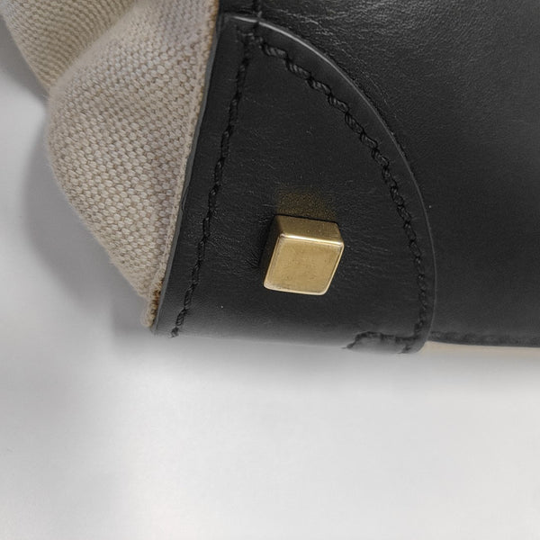 LUGGAGE Mini Canvas White