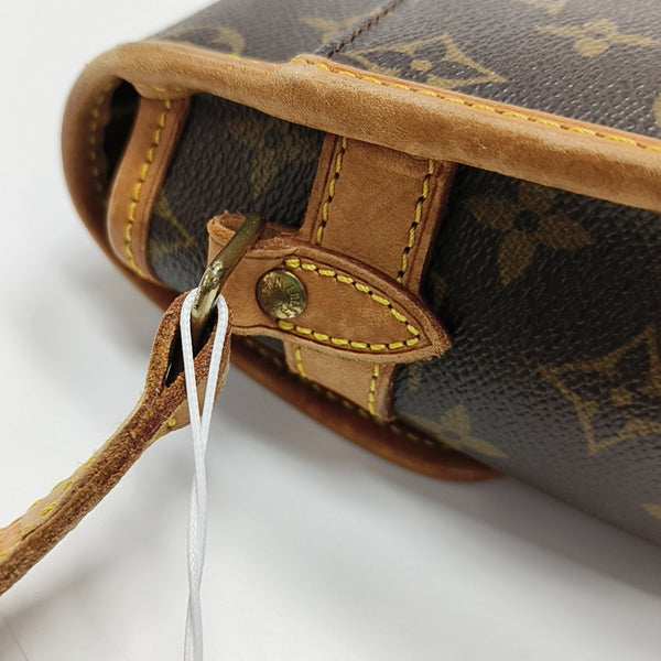 SOLOGNE PM Monogram Coated Canvas Brown