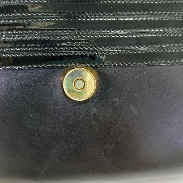 Calfskin Shoulder Bag Black
