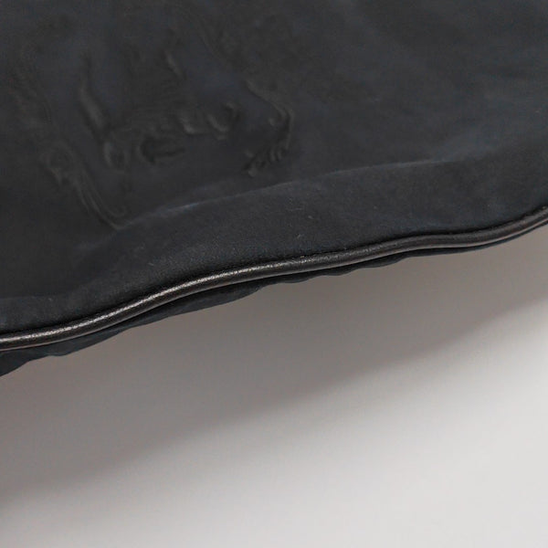 Canvas Top Handle Bag Black