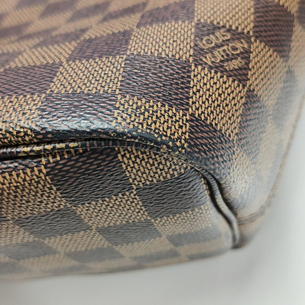 NEVERFULL MM Damier Ebene Coated Canvas Brown