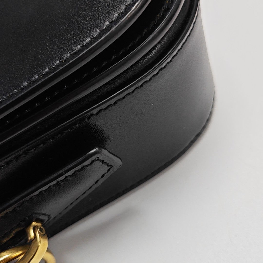 VOLTAIRE Calfskin Black