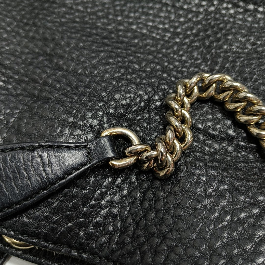 Soho Large Calfskin Black