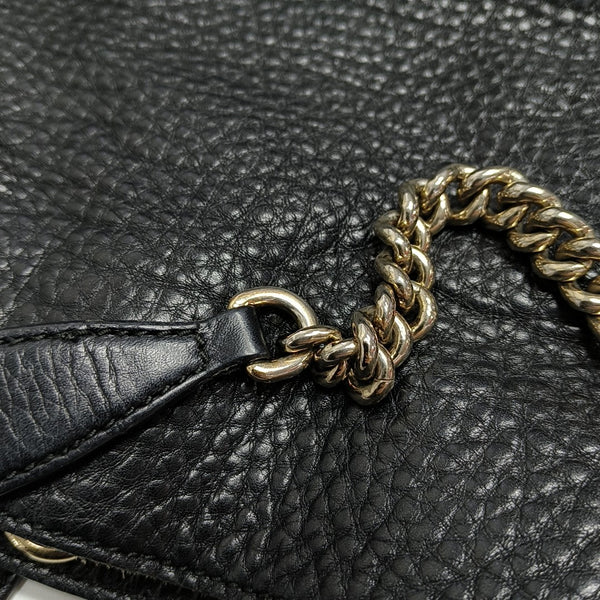 Soho Large Calfskin Black
