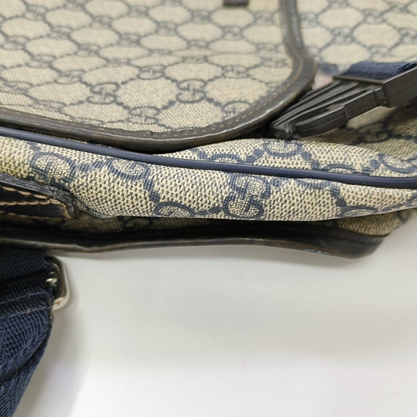 Monogram Coated Canvas Shoulder Bag Beige