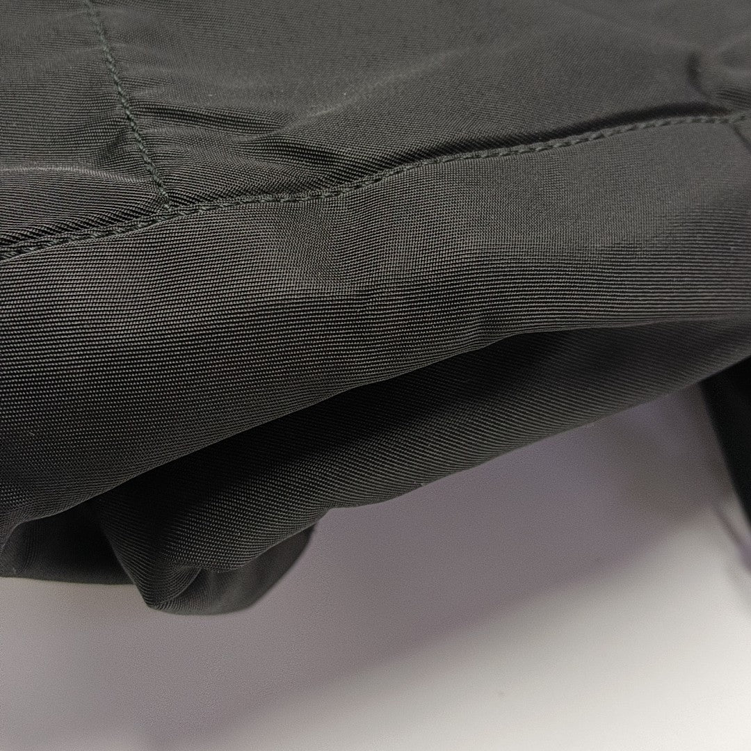 Nylon Shoulder Bag Black