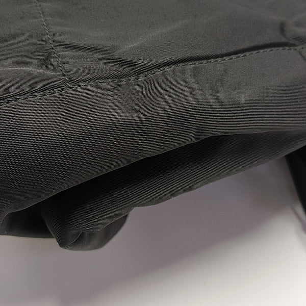 Nylon Shoulder Bag Black
