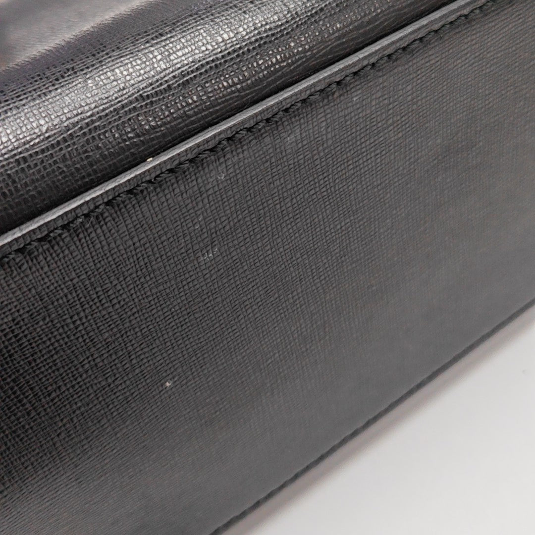 2 Jours Small Calfskin Black