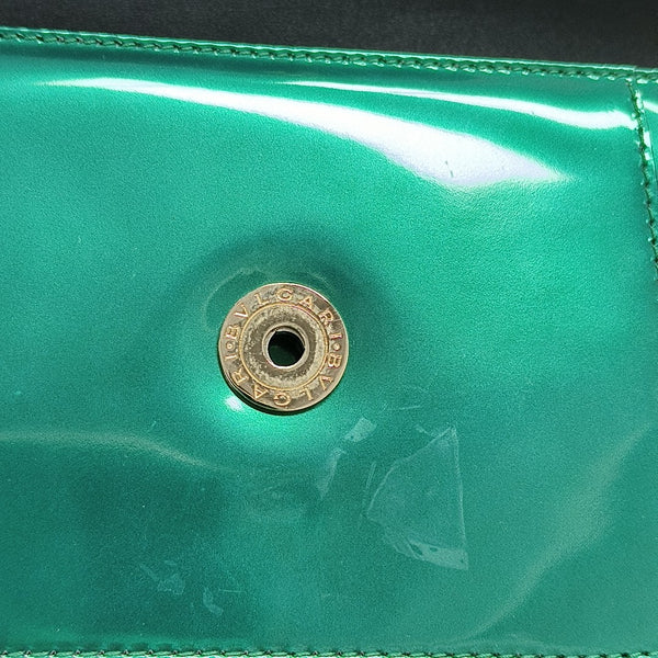 SERPENTI FOREVER Medium Patent Leather Green