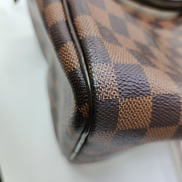 SPEEDY 30 Damier Ebene Coated Canvas Brown