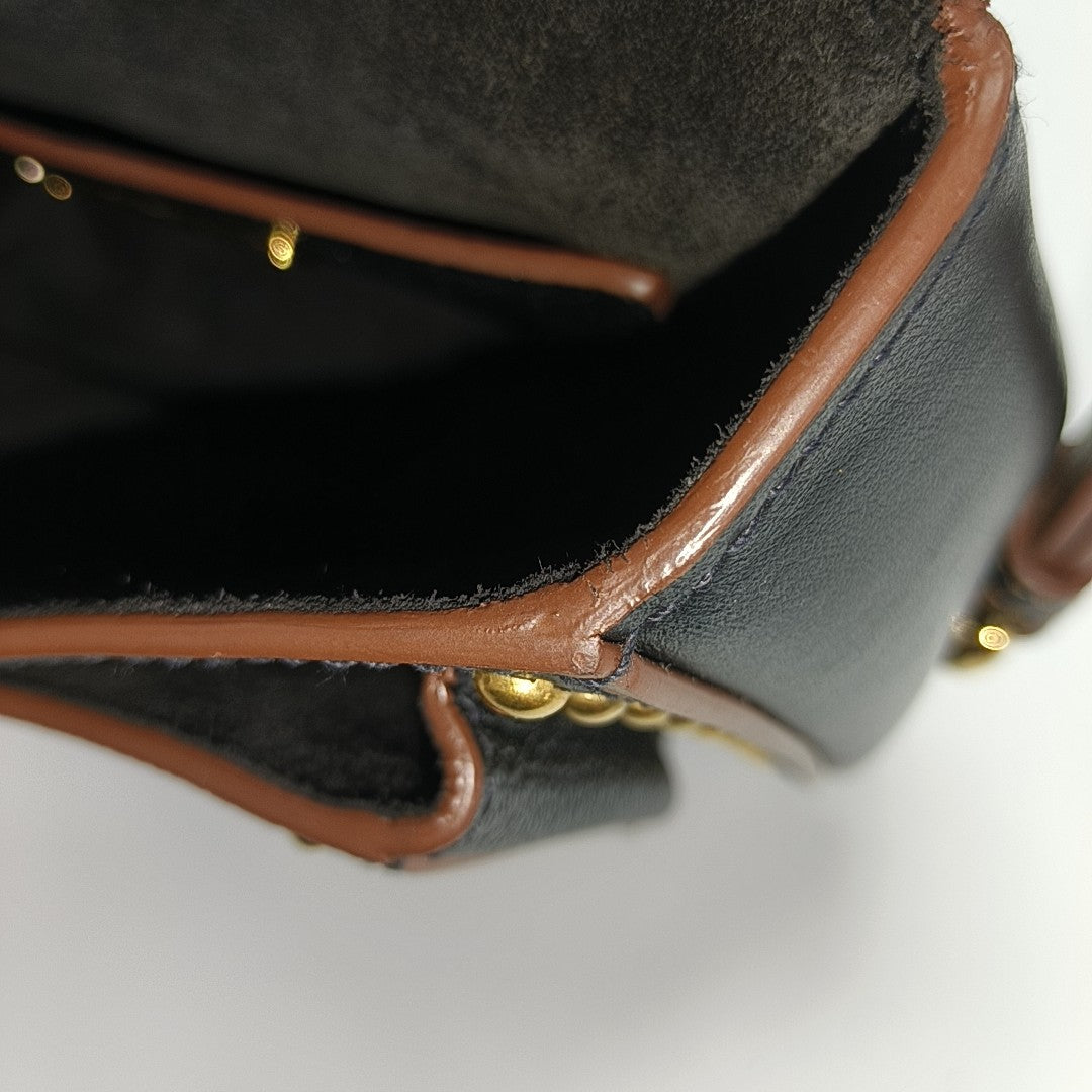 Miu Lady Calfskin Black