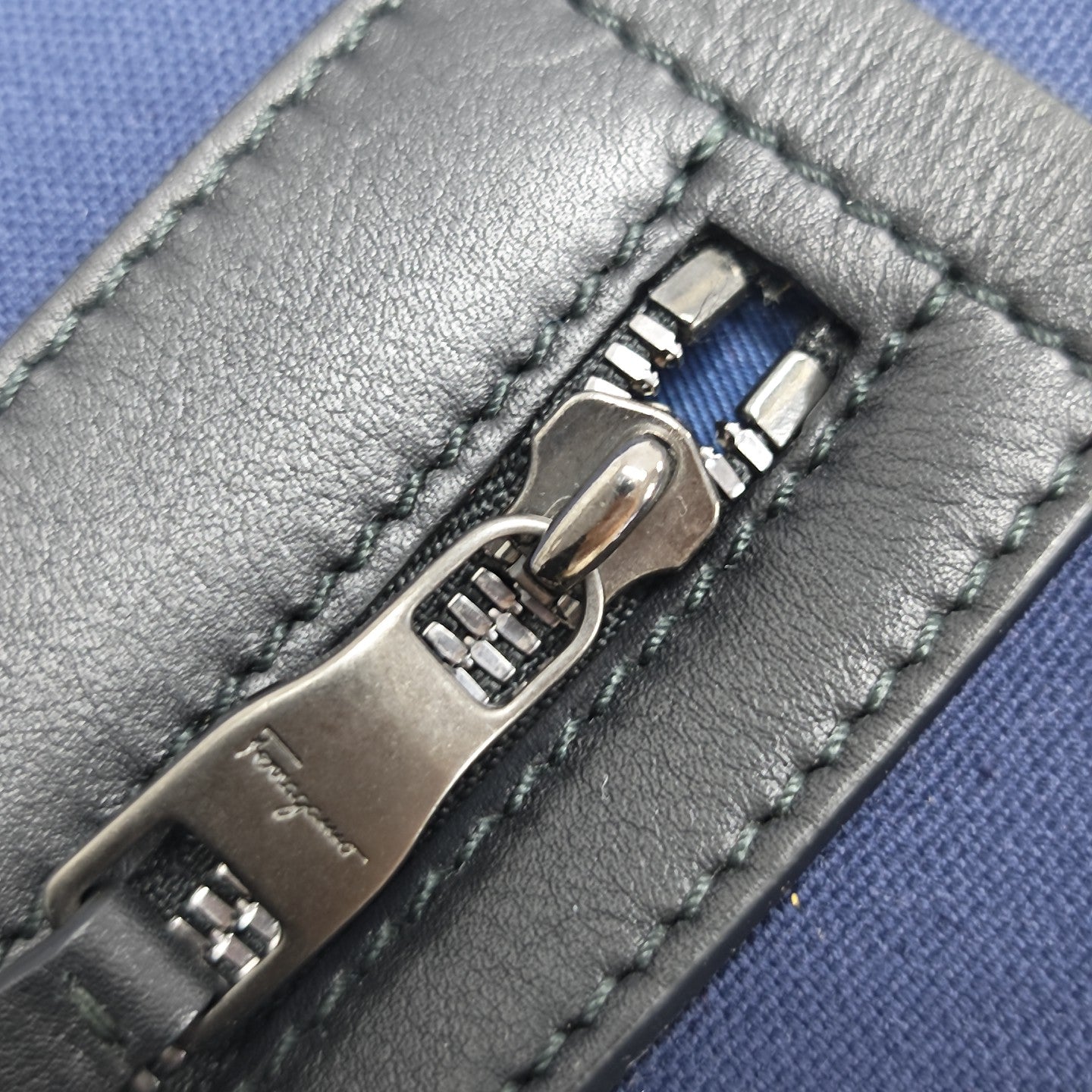 Canvas Shoulder Bag Blue