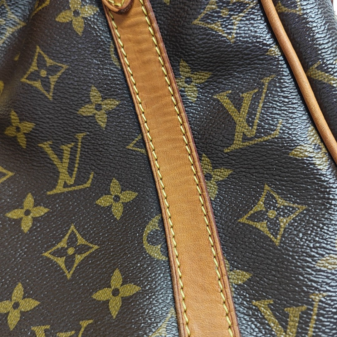 STRESA Monogram Coated Canvas Brown