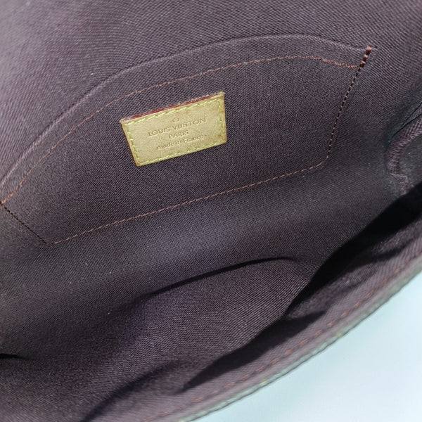 FAVORITE PM Monogram Coated Canvas Brown