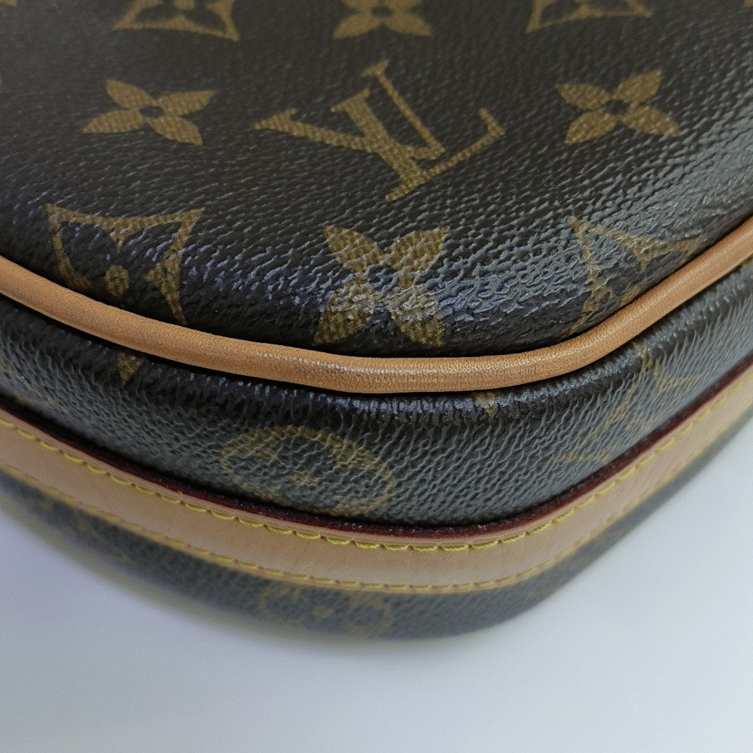 BOITE CHAPEAU PM Monogram Coated Canvas Brown
