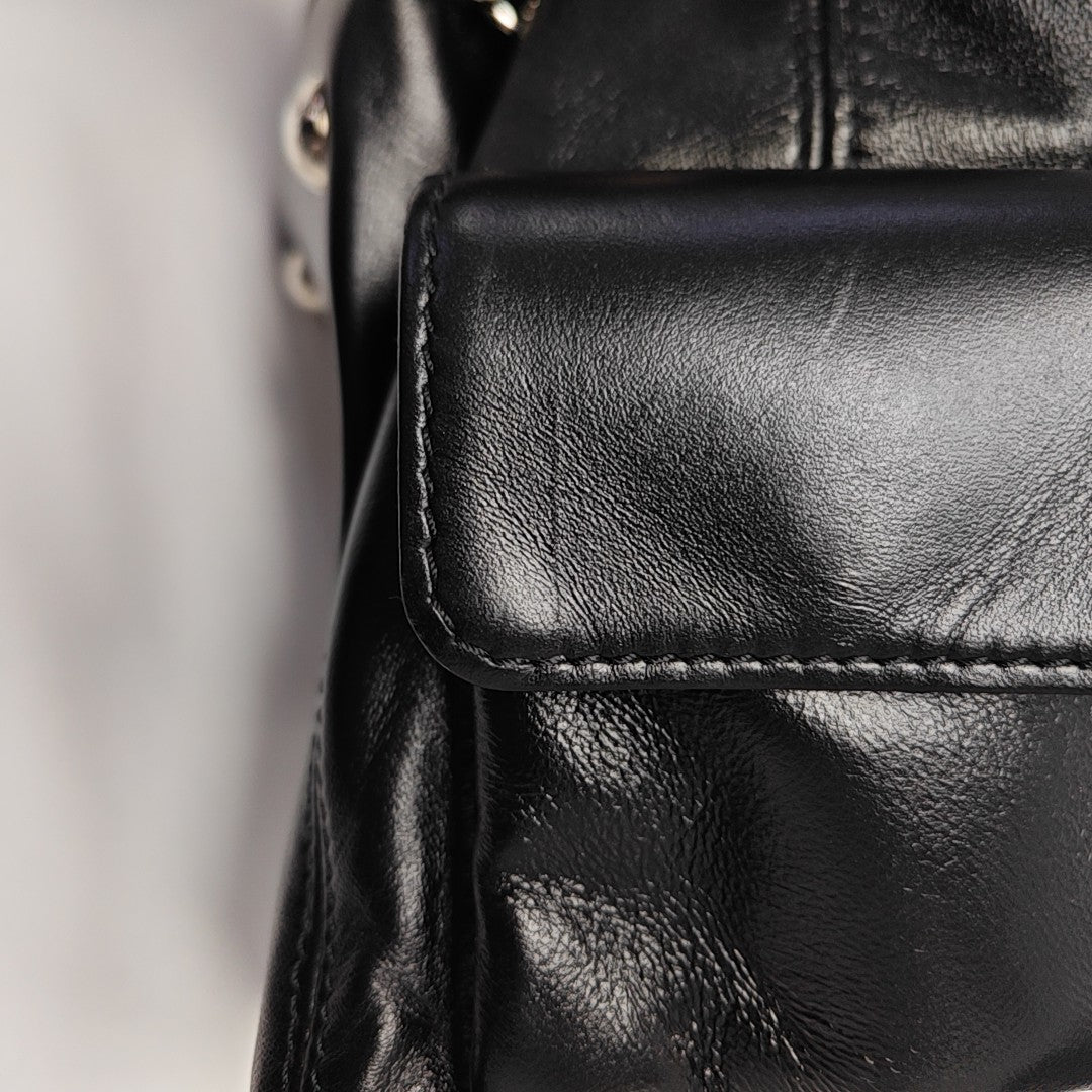 CARRYALL Small Lambskin Black