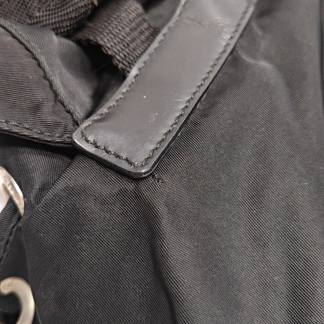 Vela Small Nylon Black