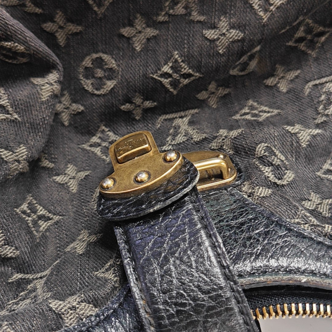 SOLAR Monogram Denim Black