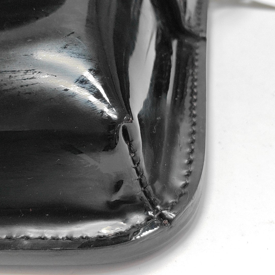 Bright Bit Patent Leather Black