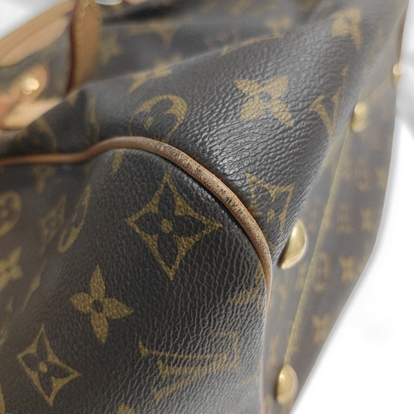 TIVOLI GM Monogram Coated Canvas Brown