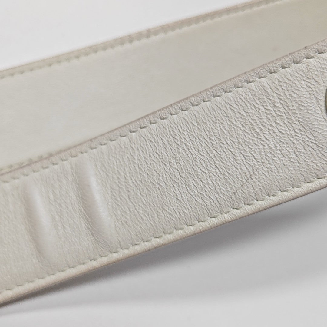 Lady Dior Small Cannage Lambskin White