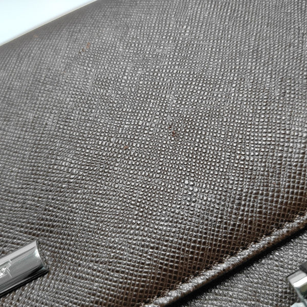 Calfskin Shoulder Bag Brown
