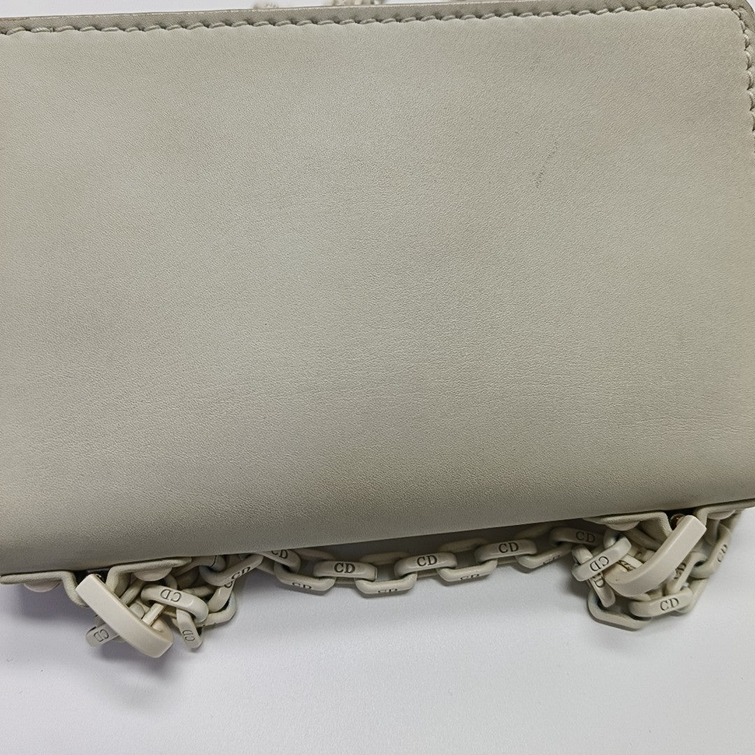 J'adior Calfskin White
