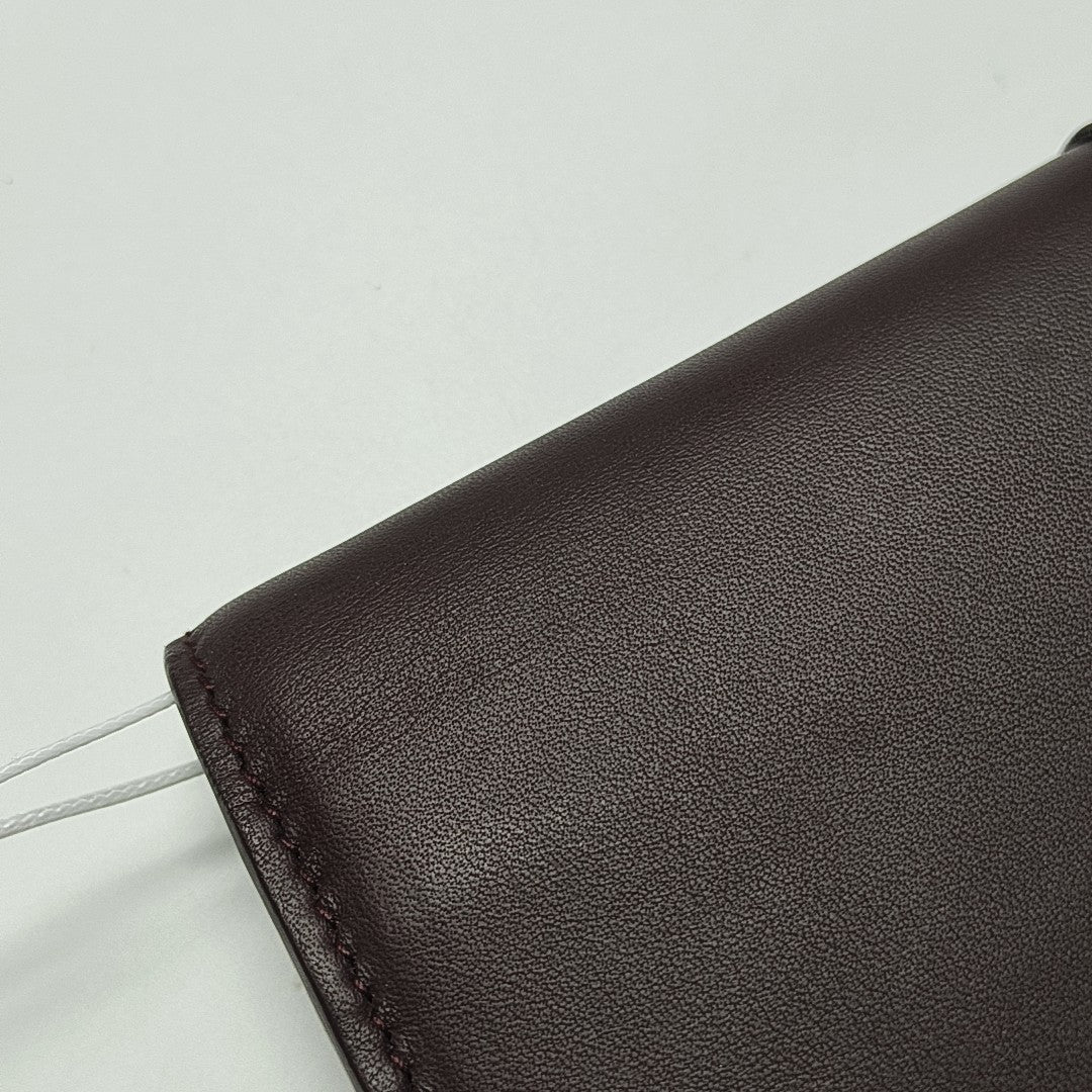 CHYC Y LIGNE Calfskin Red Wallet