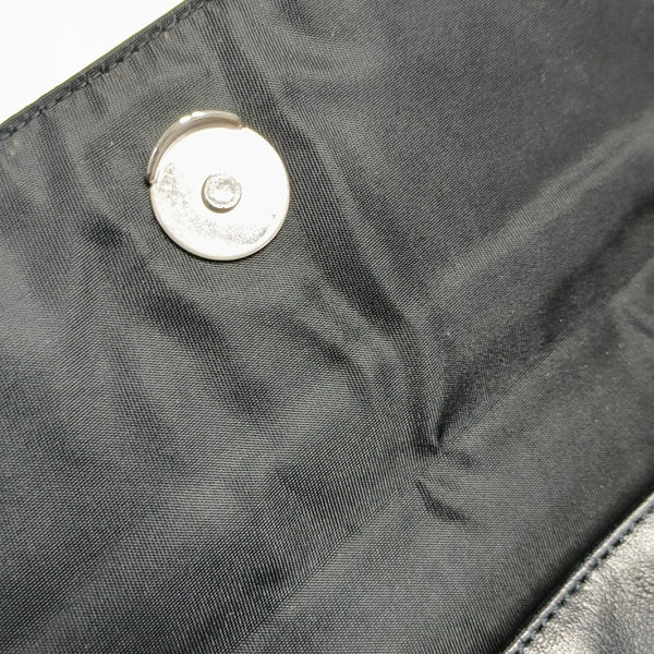Calfskin Shoulder Bag Black