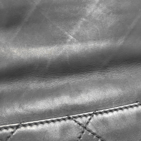 Quilted Lambskin Shoulder Bag Black