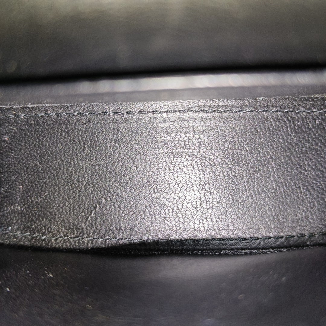 Hourglass Mini Calfskin Black