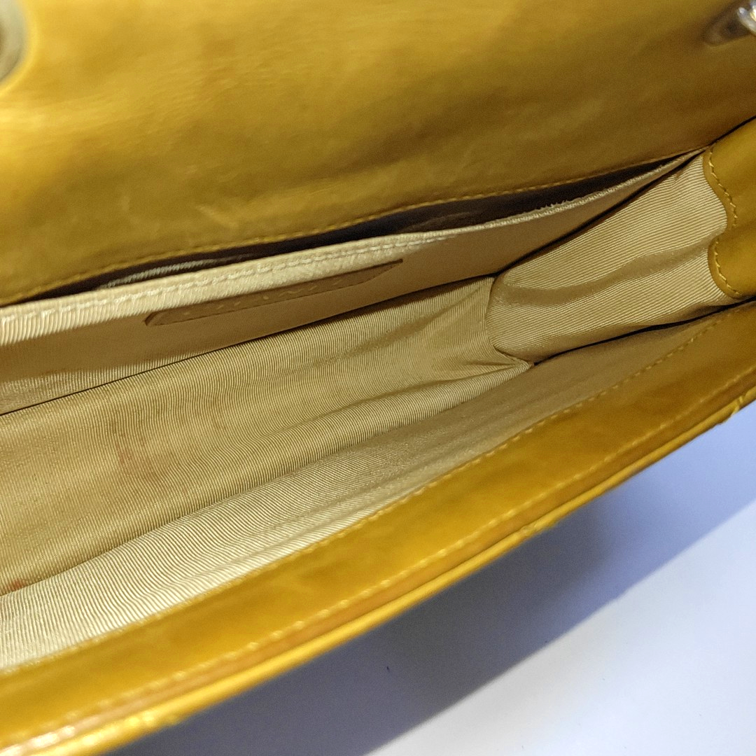 Quilted Calfskin Yellow