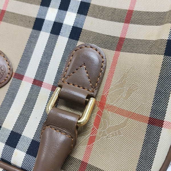 Canvas Top Handle Bag Beige