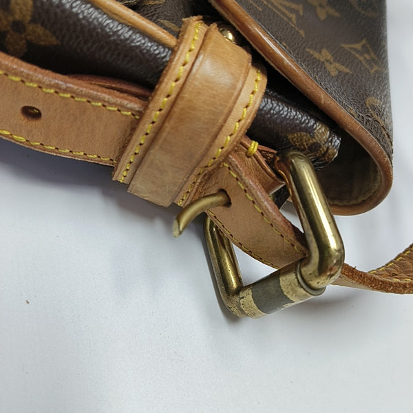 HUDSON PM Monogram Coated Canvas Brown