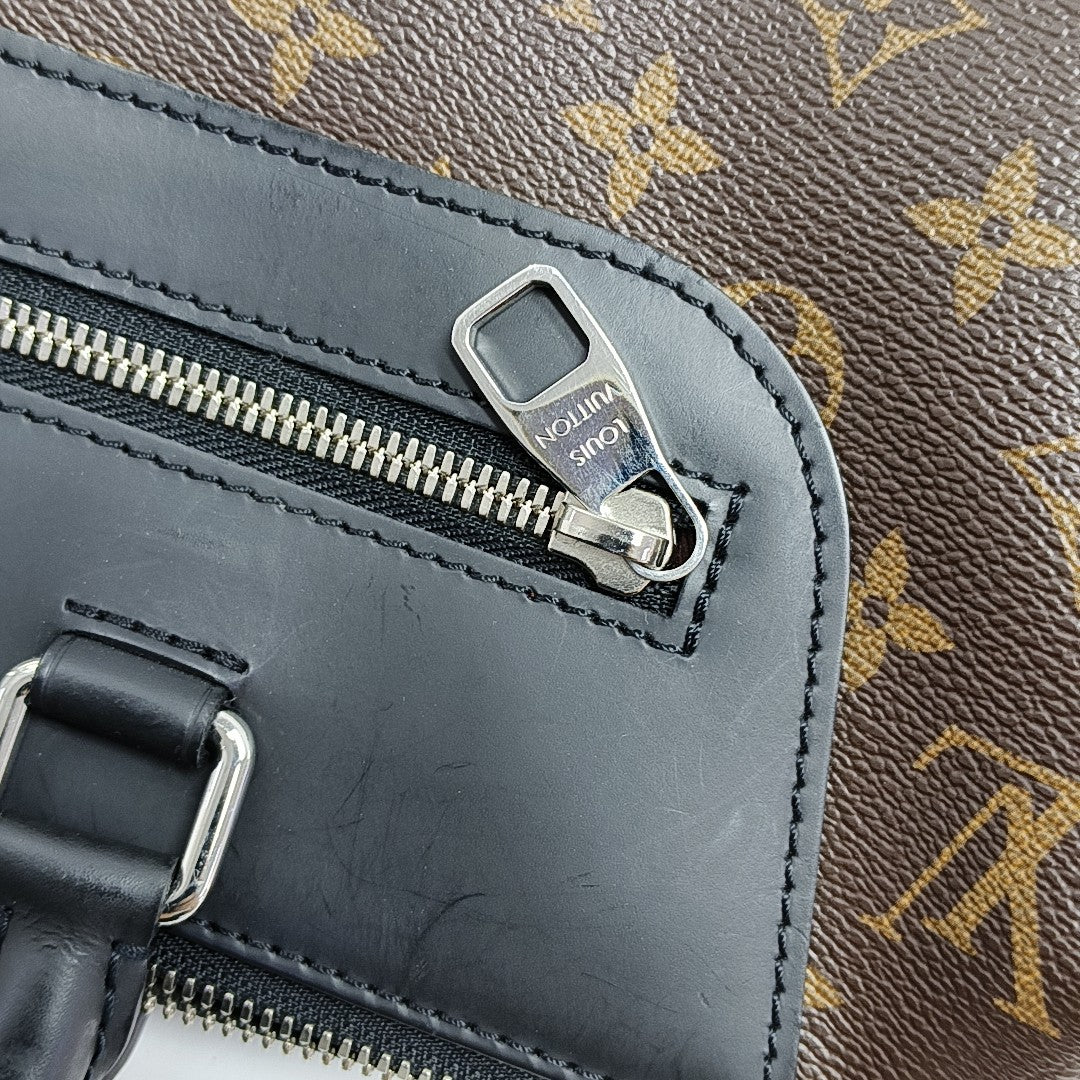 PORTE-DOCUMENTS Monogram Coated Canvas Brown