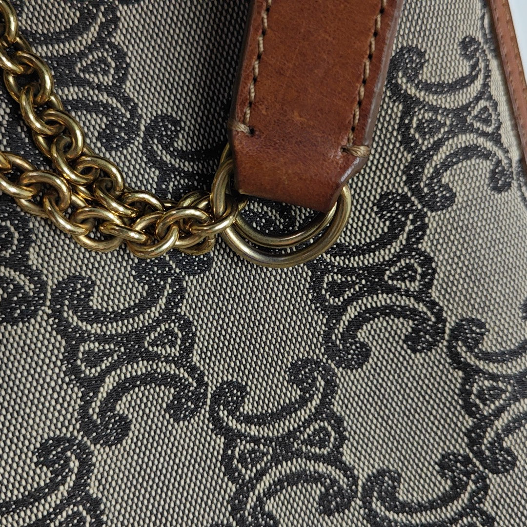 Canvas Shoulder Bag Beige