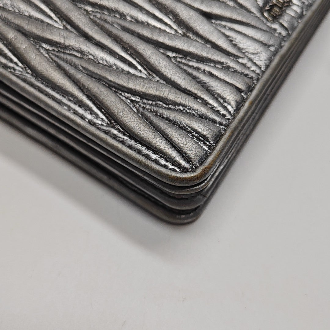 Miu Délice Lambskin Silver