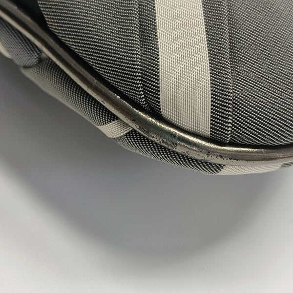 Nylon Shoulder Bag Large Gray
